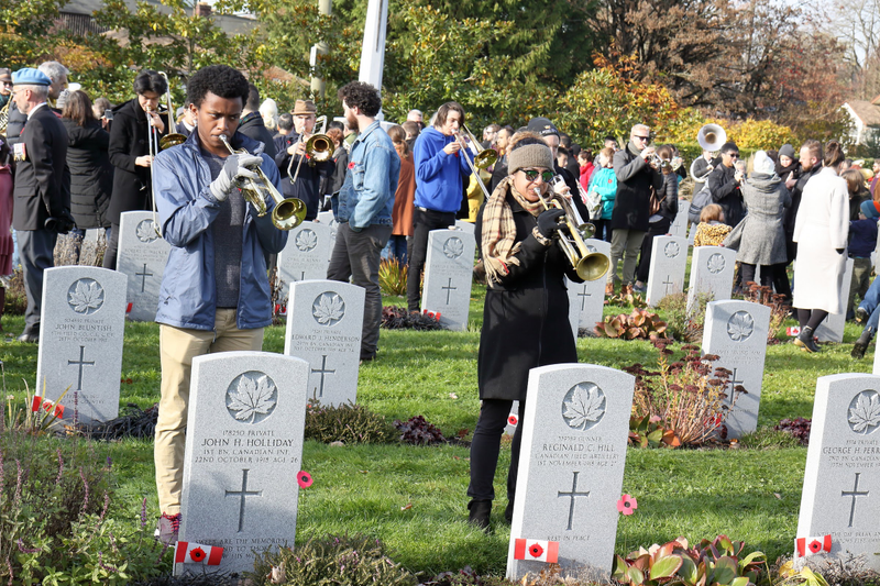 Illustration for article titled 2018 Remembrance Day at Mountain View Cemetery
